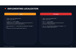 ☕⚔️ JAVA VS SCALA: 10 JVM FEATURES IN CODE | PDF