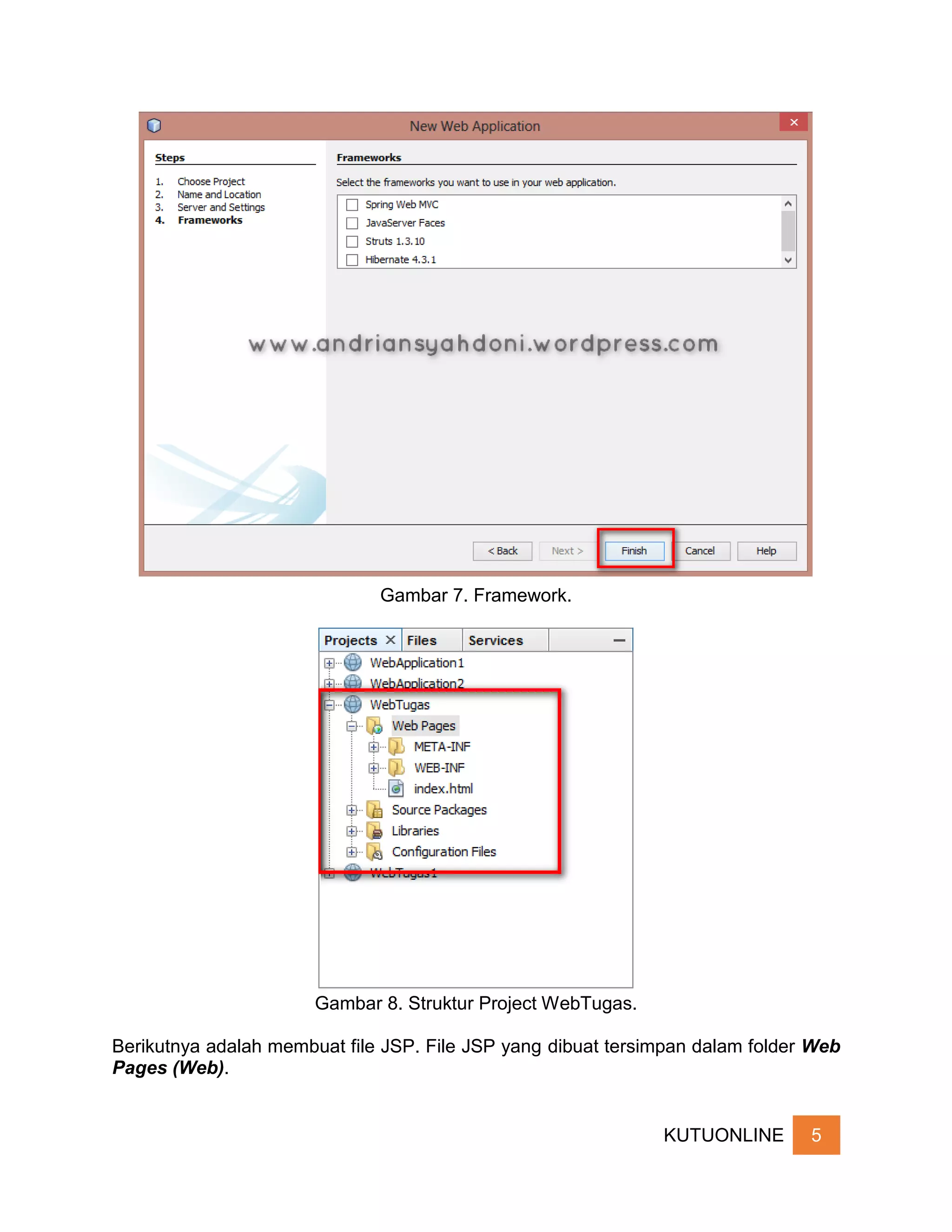 Java Web Form Pendaftaran - JSP | PDF