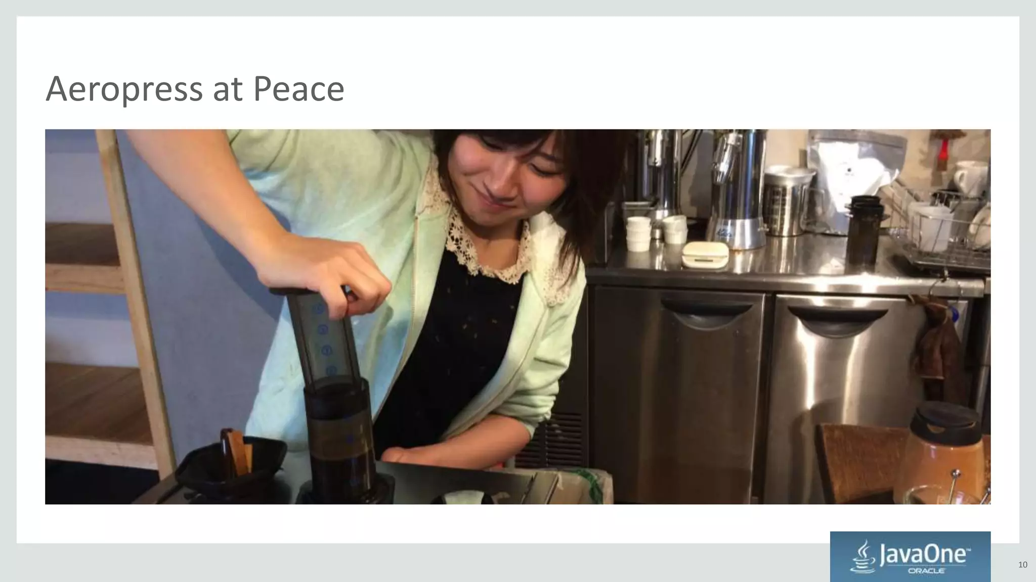 Aeropress at Peace
10
 