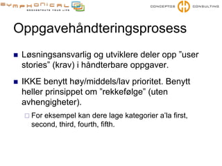 Effektive samarbeidspraksiser for kravhåndtering