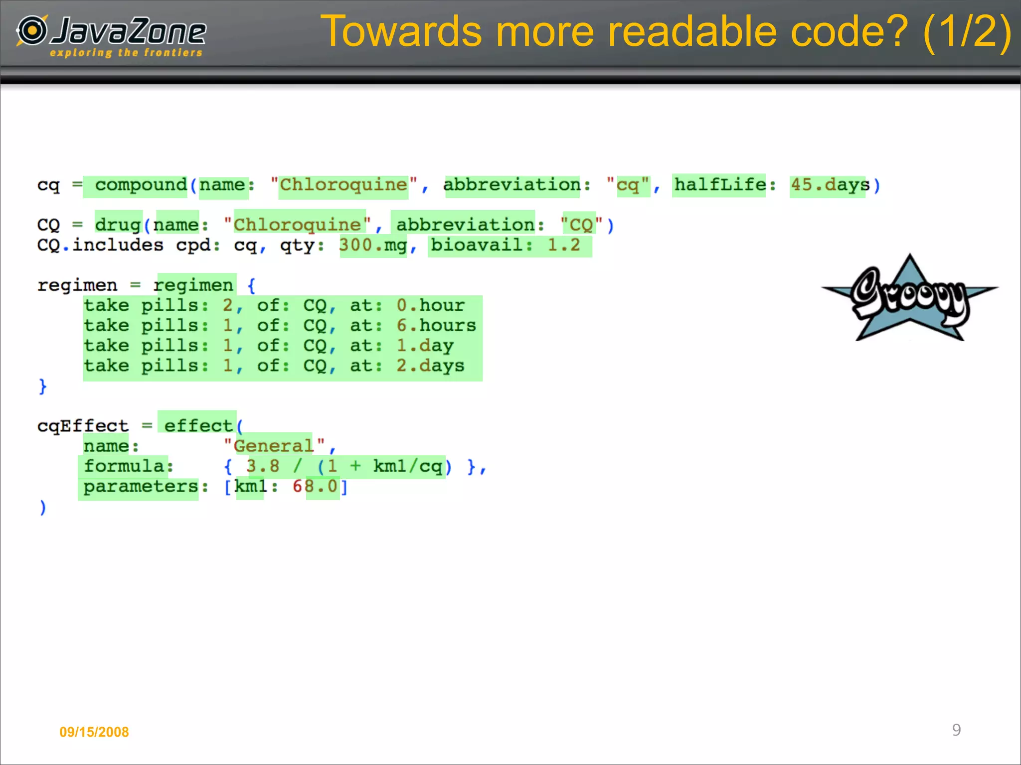 Writing Domain-Specific Languages in Groovy