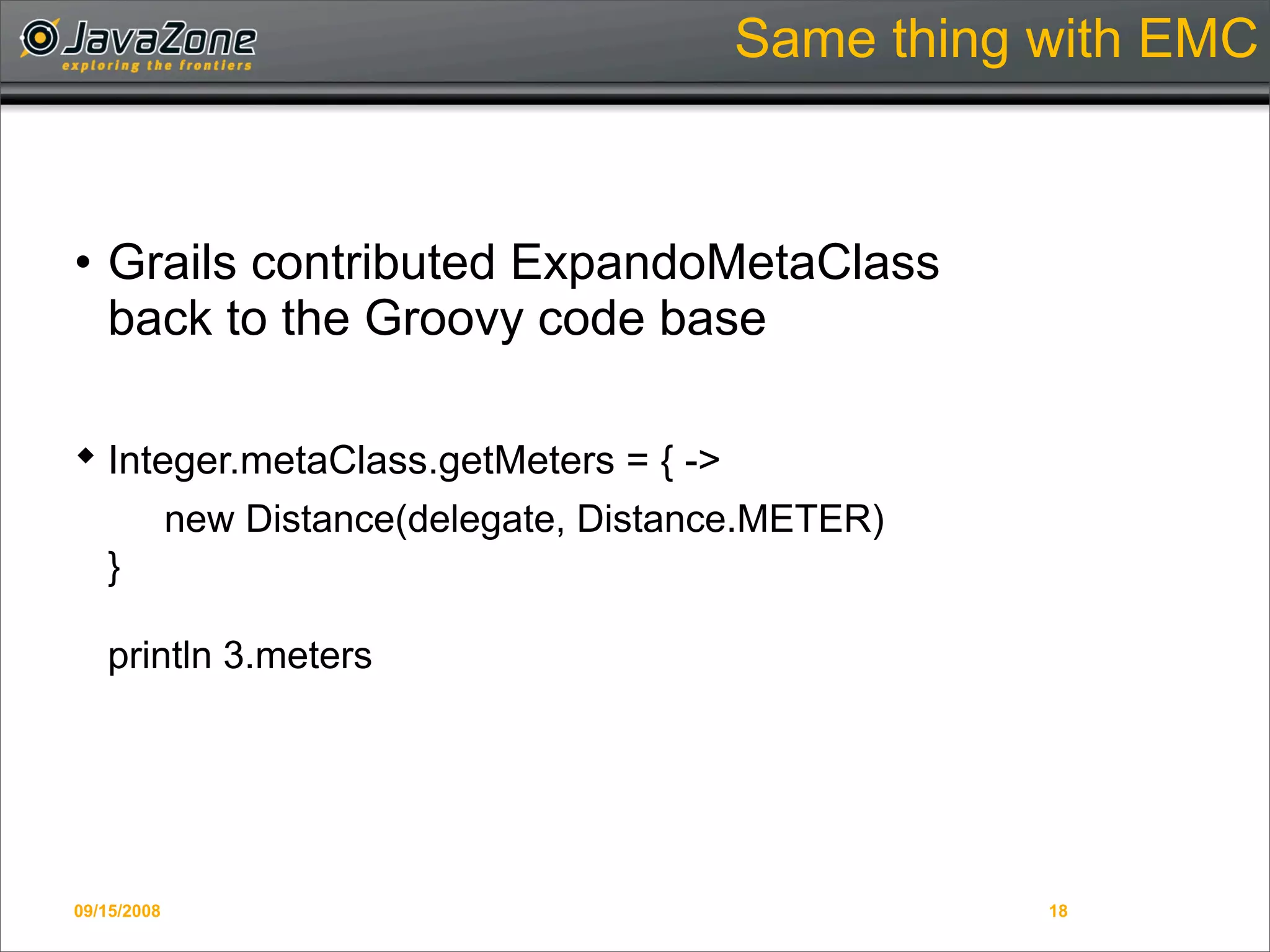 Writing Domain-Specific Languages in Groovy