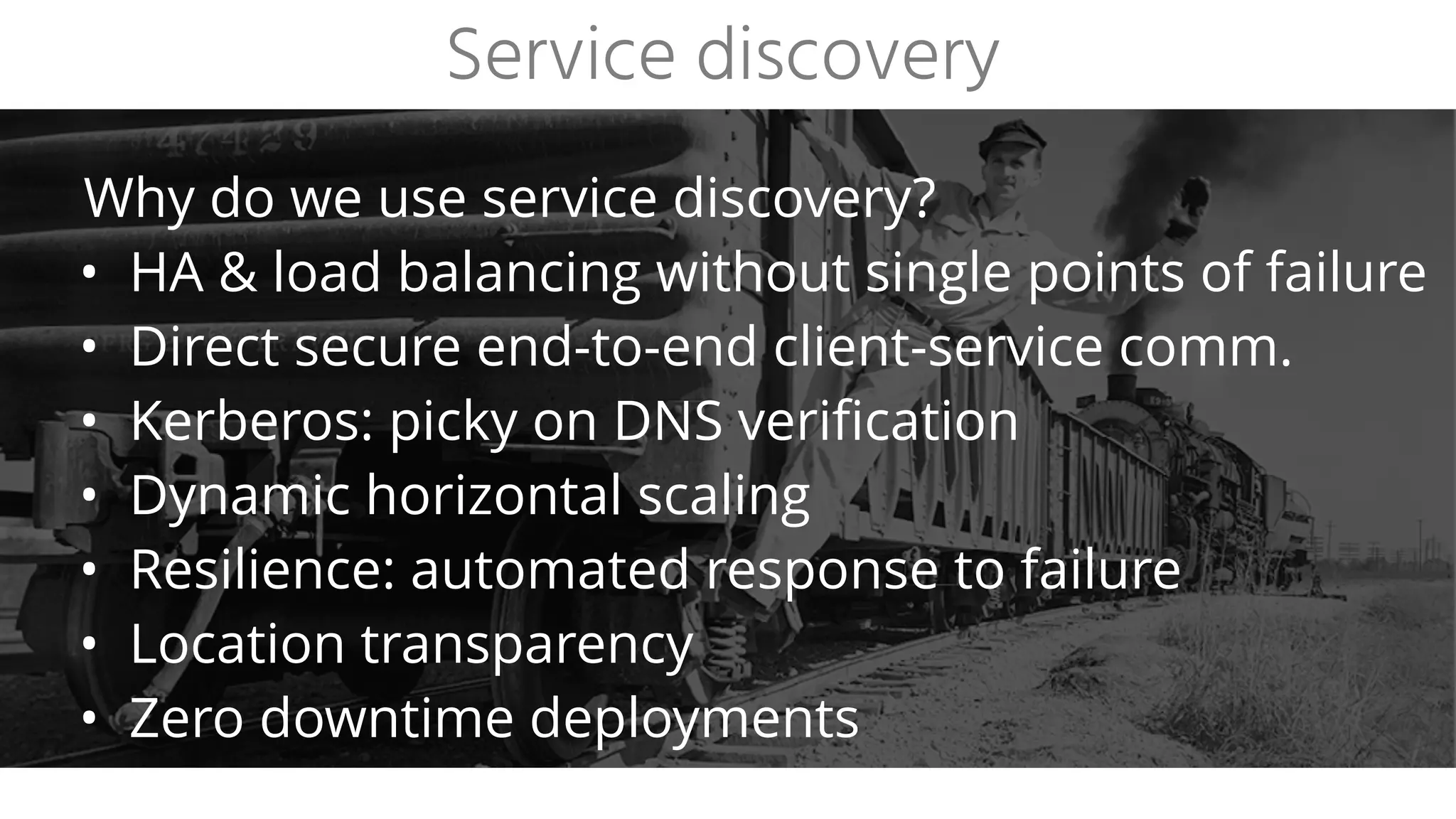 Development and testing
 