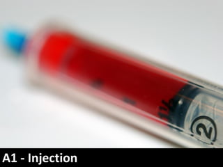 A1 - Injection
 