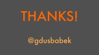 THANKS! 
@gdusbabek 
 