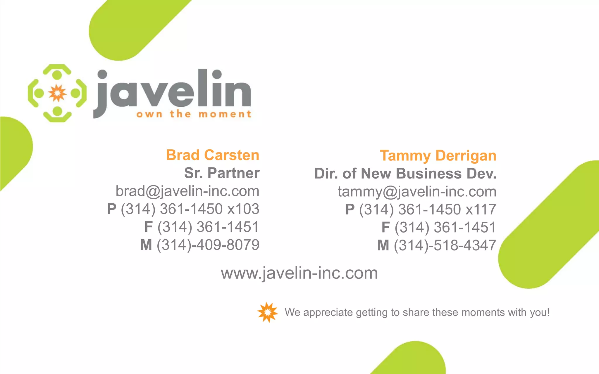 Javelin Capabilities--lite