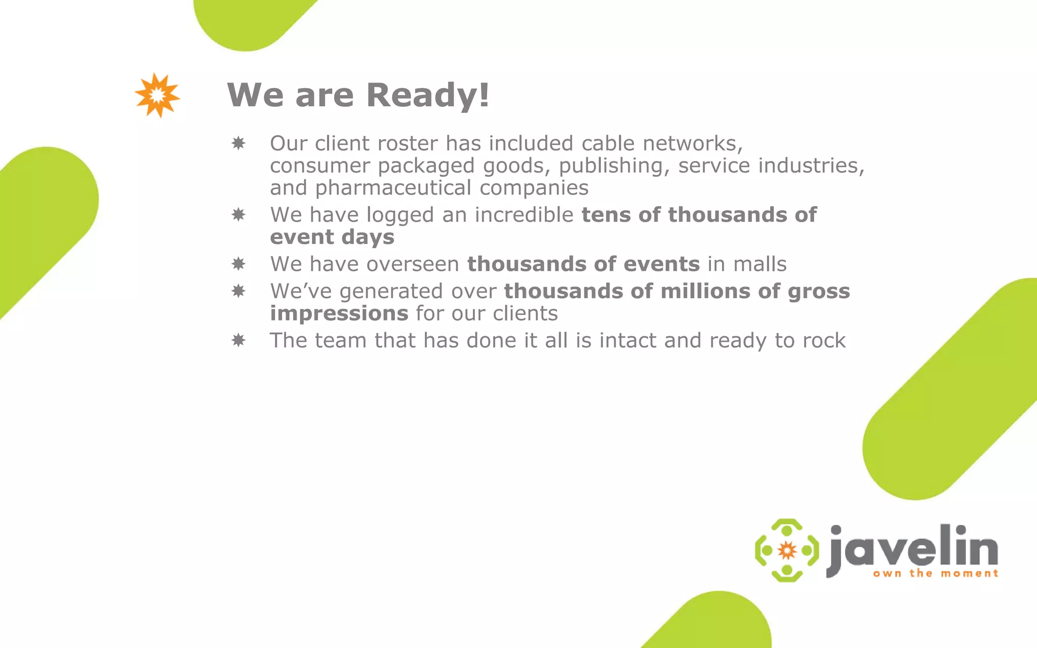 Javelin Capabilities--lite