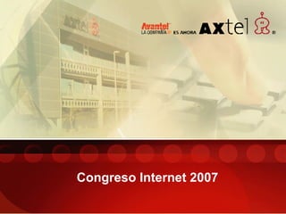 Congreso Internet 2007 