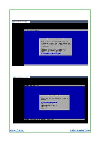 Portal Cautivo

Javier Martín Rivero

 