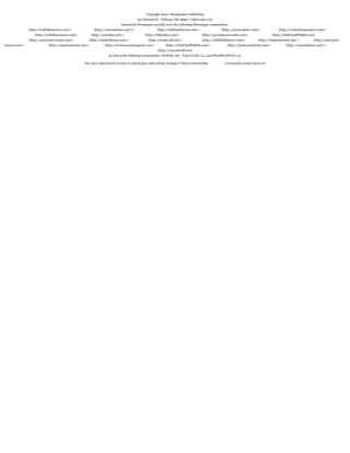 Copyright 2019 • Montgomery Publishing
401 Summit St. • Winona, MS 38967 • (662)-283-1131
Emmerich Newspapers proudly serve the following Mississippi communities:
ACKERMAN (http://redhillsmsnews.com) • CARROLLTON (http://winonatimes.com/) • CHARLESTON (http://tallahatchienews.ms) • CLARKSDALE (http://pressregister.com) • COLUMBIA (http://columbianprogress.com) • EUPORA
(http://redhillsmsnews.com) • FOREST (http://sctonline.net) • GREENVILLE (http://ddtonline.com) • GREENWOOD (http://gwcommonwealth.com) • HATTIESBURG (http://HubCitySPOKES.com)
INDIANOLA (http://enterprise-tocsin.com) • JACKSON (http://northsidesun.com) • KOSCIUSKO (http://starherald.net) • LOUISVILLE (http://redhillsMSnews.com) • MAGEE (http://simpsoncounty.ms) • McCOMB (http://enterprise-
journal.com) • MENDENHALL (http://simpsoncounty.ms) • NEWTON (http://newtoncountyappeal.com) • PETAL (http://HubCitySPOKES.com) • QUITMAN (http://clarkecountytrib.com) • WINONA (http://winonatimes.com/) • YAZOO CITY
(http://yazooherald.net)
As well as the following communities: DUMAS, Ark., TALLULAH, La., and FRANKLINTON, La.
For more information on how to extend your advertising message to these communities, click here. (/emmerich-contact-form-0)
 