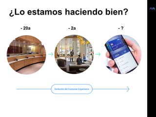 ¿Lo estamos haciendo bien?
- 20a - 2a - ?
 