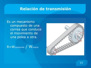 2.- La palanca La   palanca  es una  máquina   simple que tiene como función  o transmitir una fuerza y un  desplazamiento. Ley de la palanca 