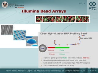 Nuevos enfoques en el análisis de datos de microarrays. | PPT