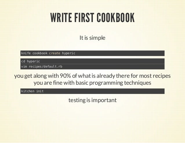 Test Kitchen Vagrant Cachier Test Kitchen Vagrant Cachier