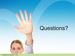 Questions? 