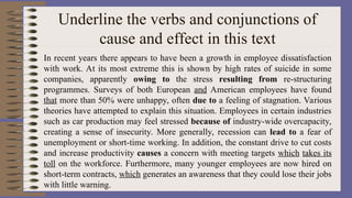 Jawaban Cause and Effect.ppt bbbbbbbbbbbbbbbbbbbbbbbbbbbbbb | PPT