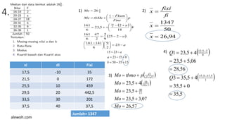 Jawaban Tugas Matematika Kelas Xi Mia 4