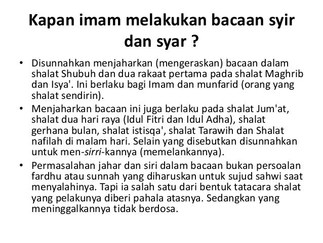 Agama islam shalat berjama'ah