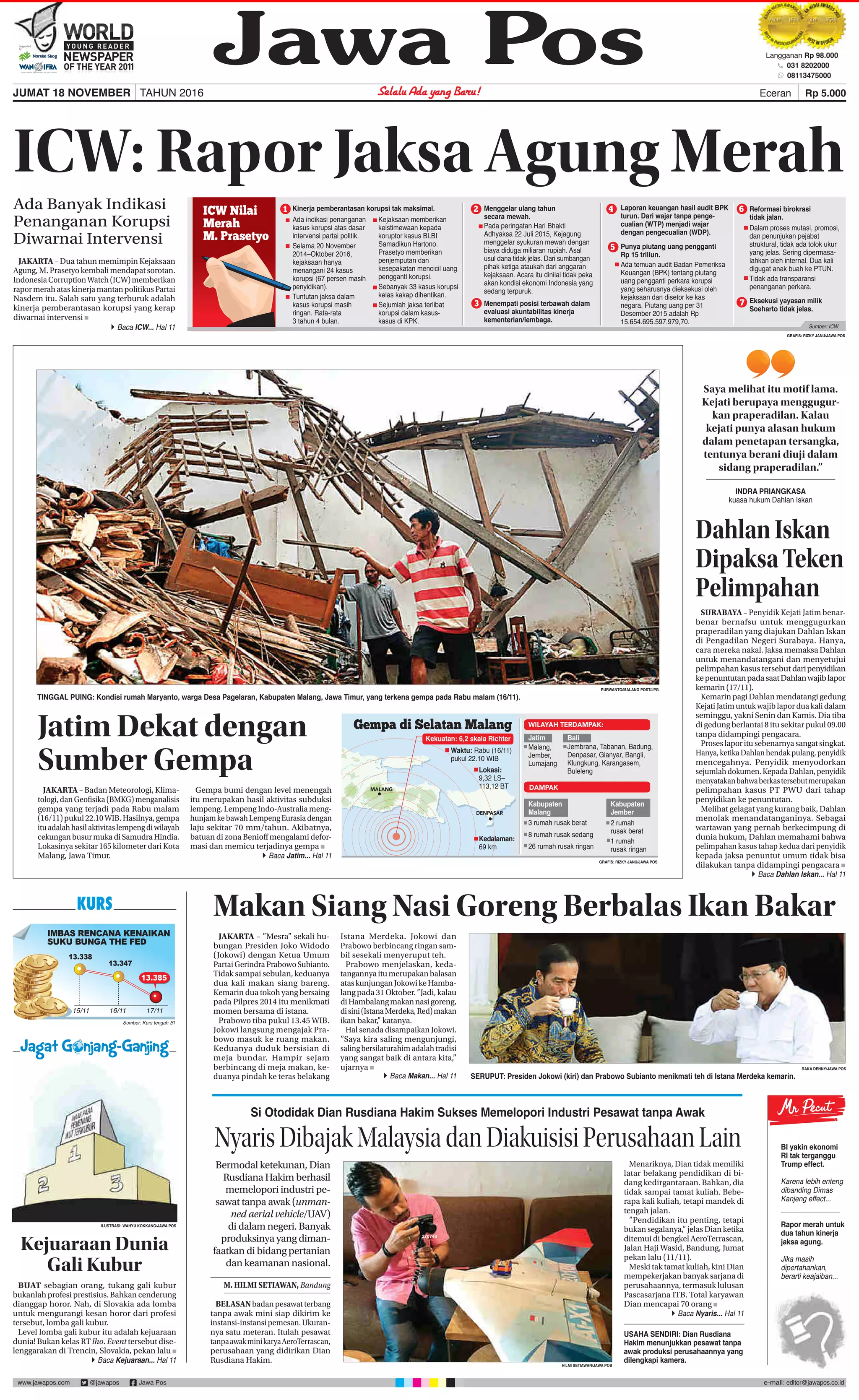 Jawapos20161118 | PDF