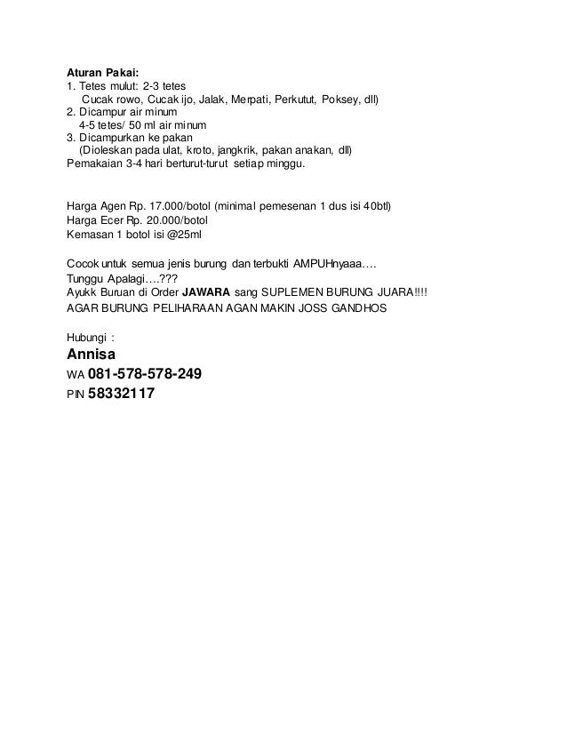 WA 081-578-578-249 vitamin burung ebod joss, harga obat WA 081-578-578-249 vitamin burung ebod joss, harga obat