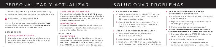Jawbone Jambox User Manual Jawbone Jambox User Manual