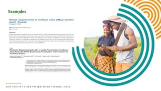 Strengthening adaptive capacity of extensive livestock systems for food and nutrition security and low-emissions development in ESA