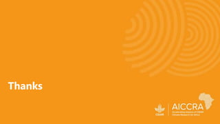 Strengthening adaptive capacity of extensive livestock systems for food and nutrition security and low-emissions development in ESA