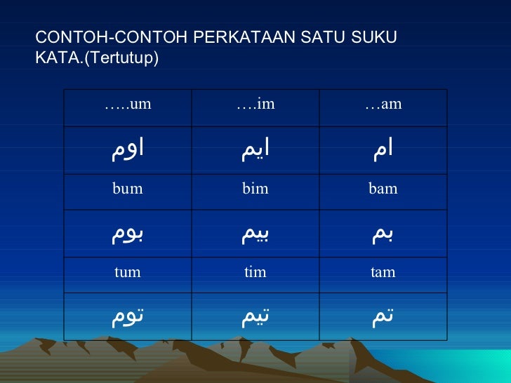 Teknik Cepat Belajar Jawi 2