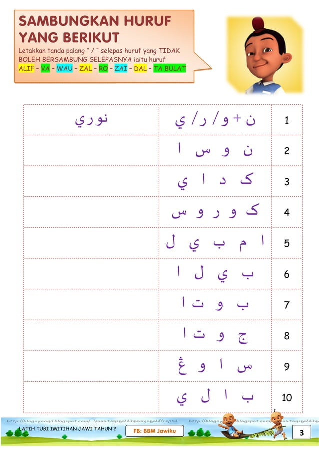 Jawiku best latih tubi imtihan tahun 2