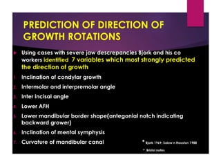 Jaw rotations