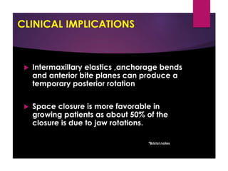 Jaw rotations
