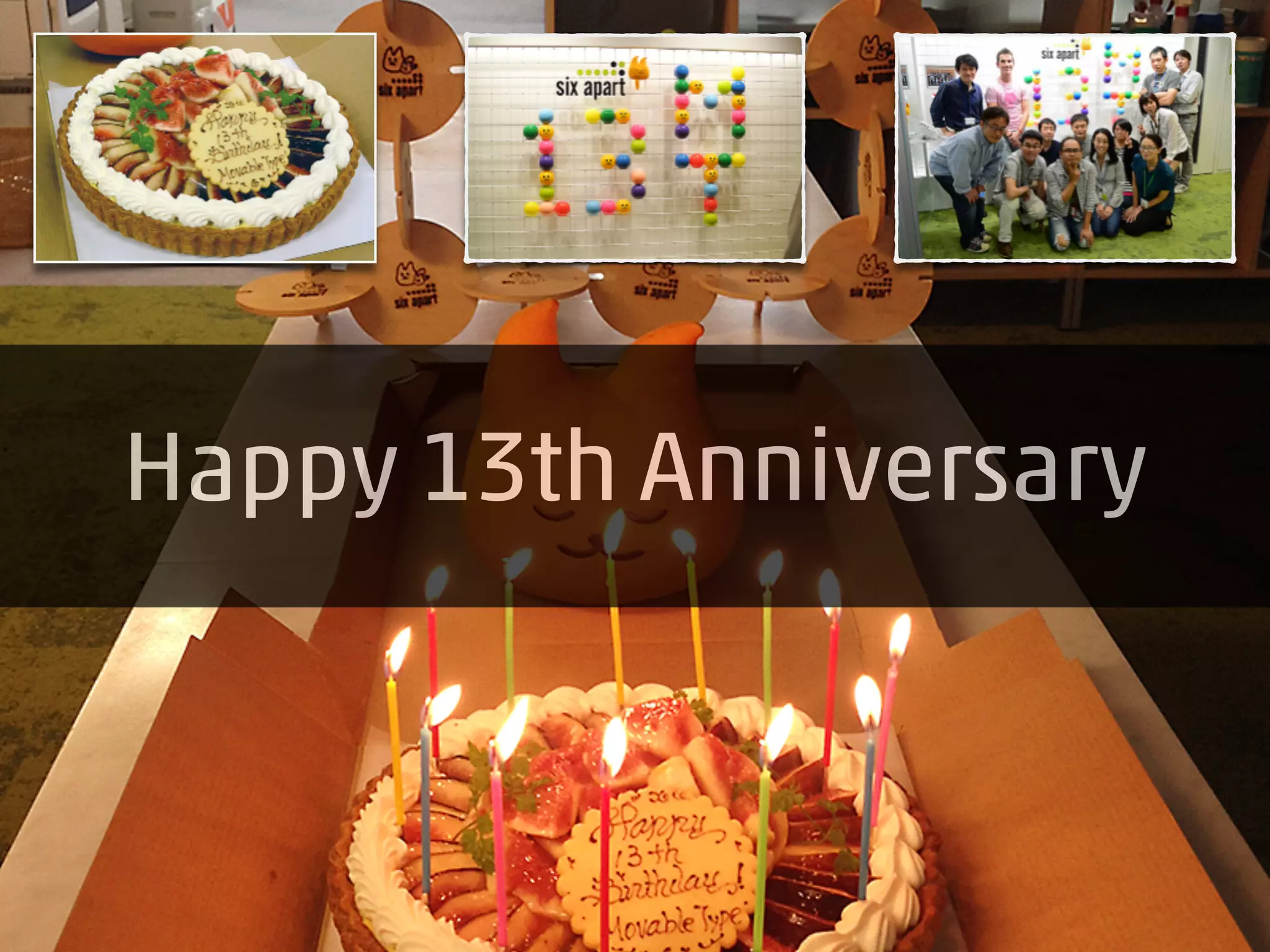 Happy 13th Anniversary 
 