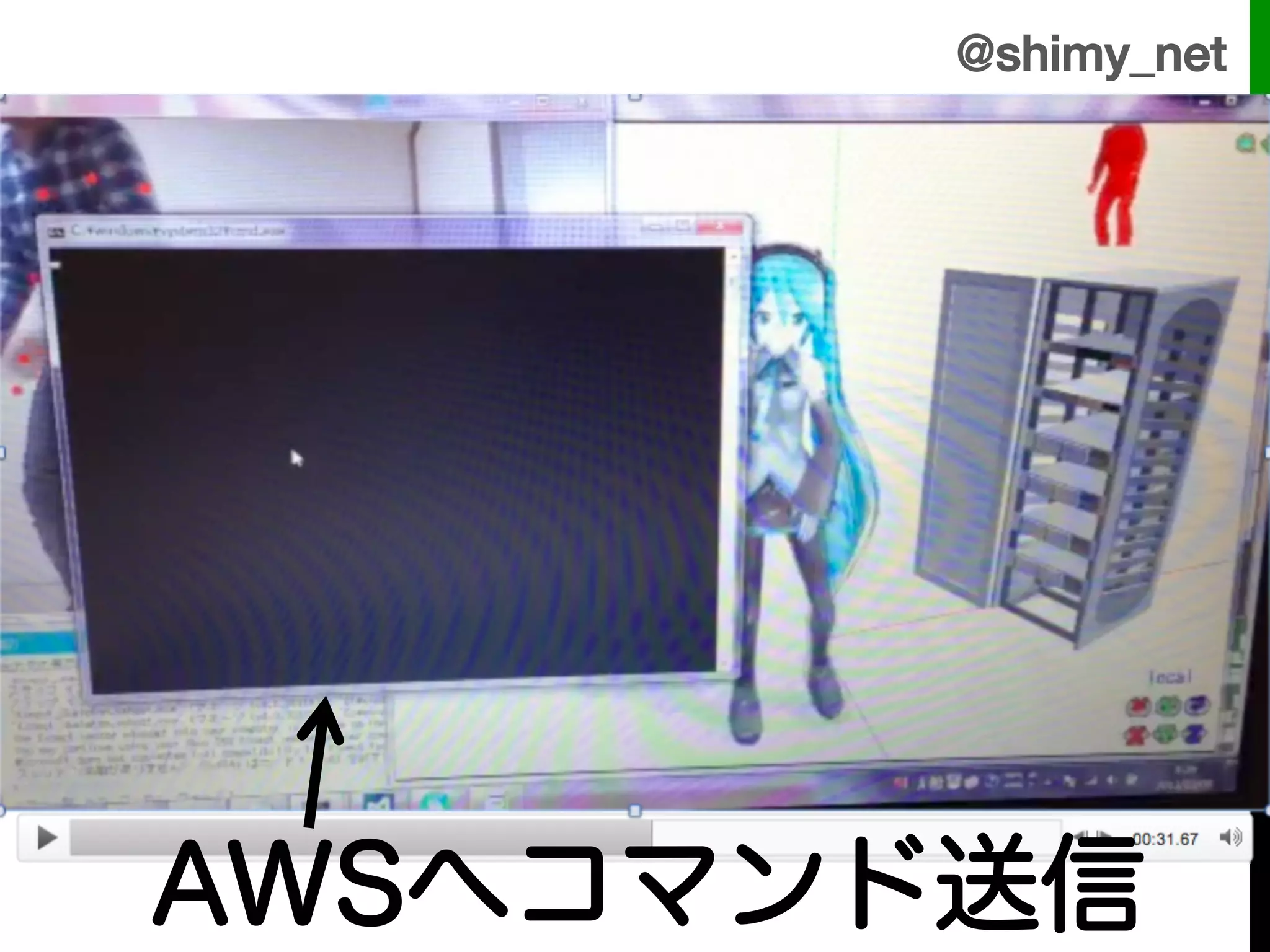 @shimy_net!




AWSへコマンド送信
 