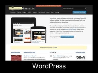 WordPress 
 