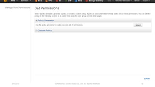 （補足）Inline Policyの追加
2015/2/22 30
 