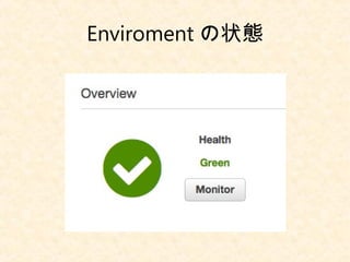 Enviroment の状態
 