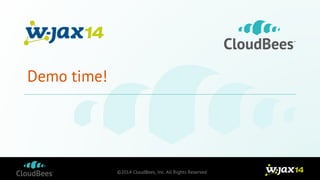 ©2014 CloudBees, Inc. All Rights Reserved 
Demo time! 
 