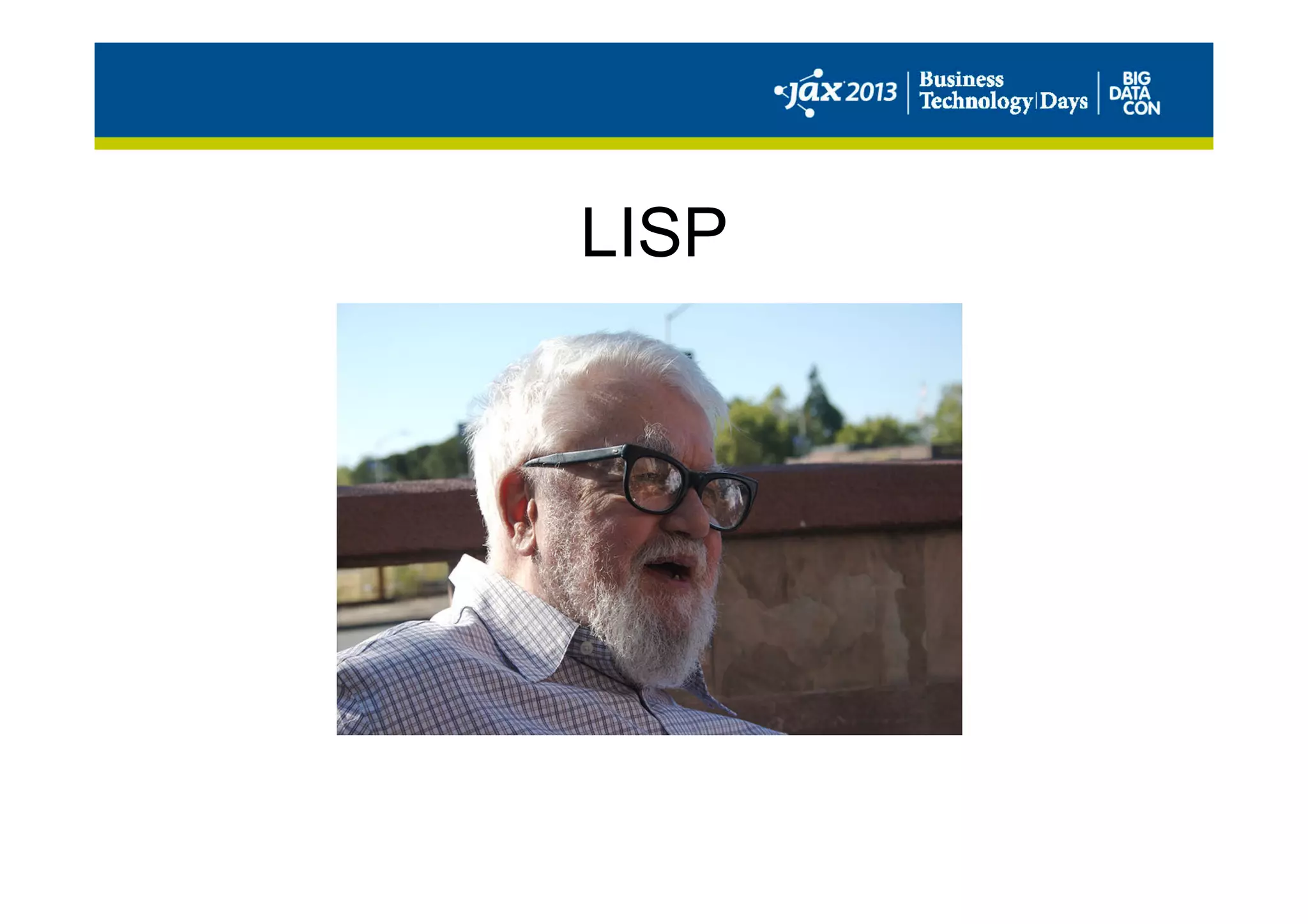 LISP
 