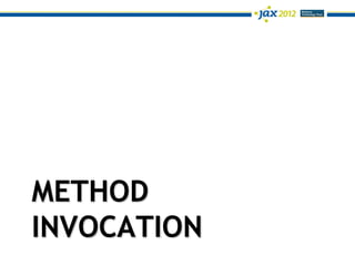 METHOD
INVOCATION
 