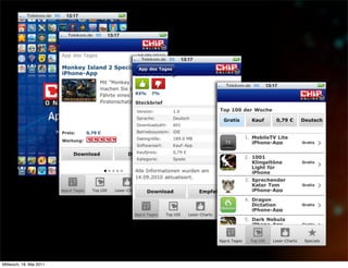 Mittwoch, 18. Mai 2011
 