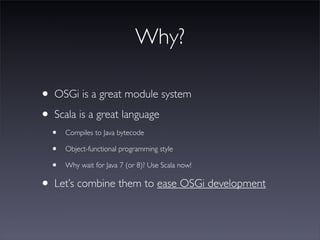 JAX 09 - OSGi on Scala