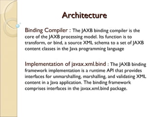 JAXB | PPT