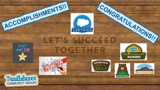 ACCOMPLISHMENTS!! CONGRATULATIONS!!
 