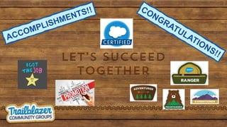 ACCOMPLISHMENTS!! CONGRATULATIONS!!
 