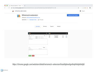 ixchelruiz
https://chrome.google.com/webstore/detail/wiremock-extension/ikiaofdpbmofgmlhajfnhdjelkleljbl
 