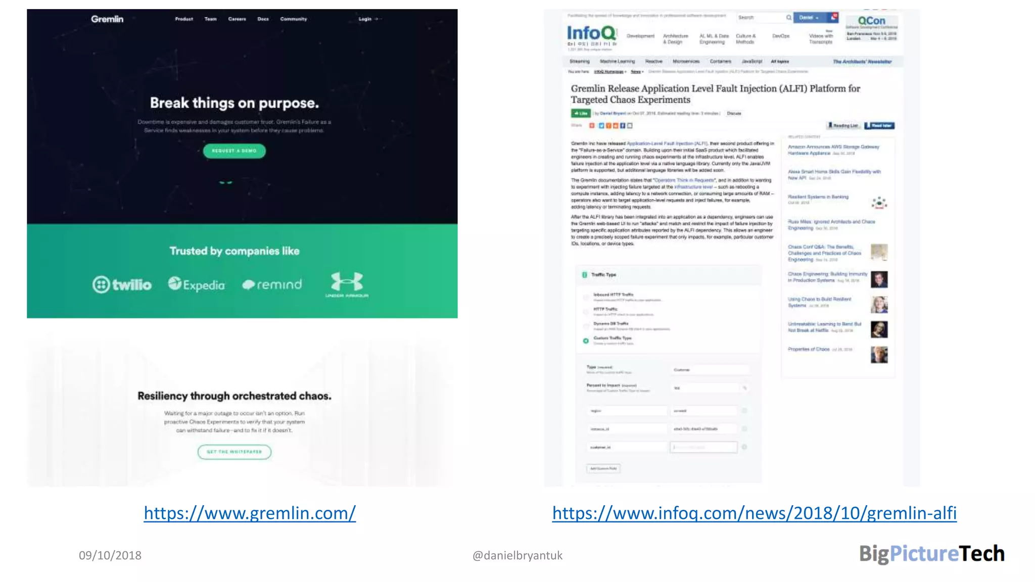 09/10/2018 @danielbryantuk
https://www.gremlin.com/ https://www.infoq.com/news/2018/10/gremlin-alfi
 