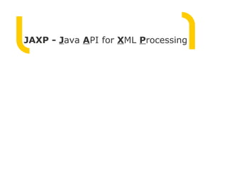 JAXP | PPT
