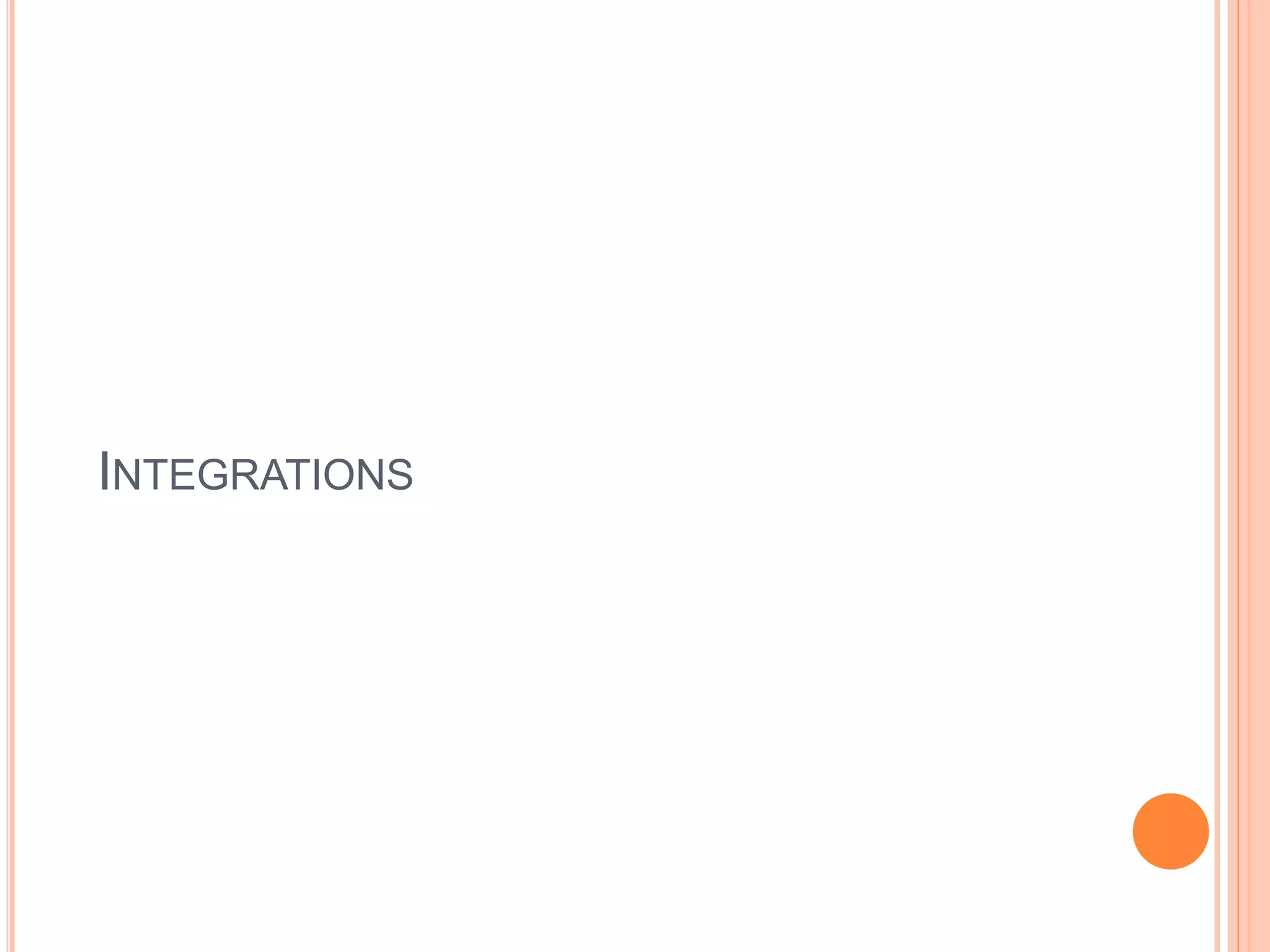 INTEGRATIONS 