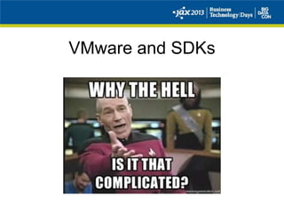 VMware and SDKs
 