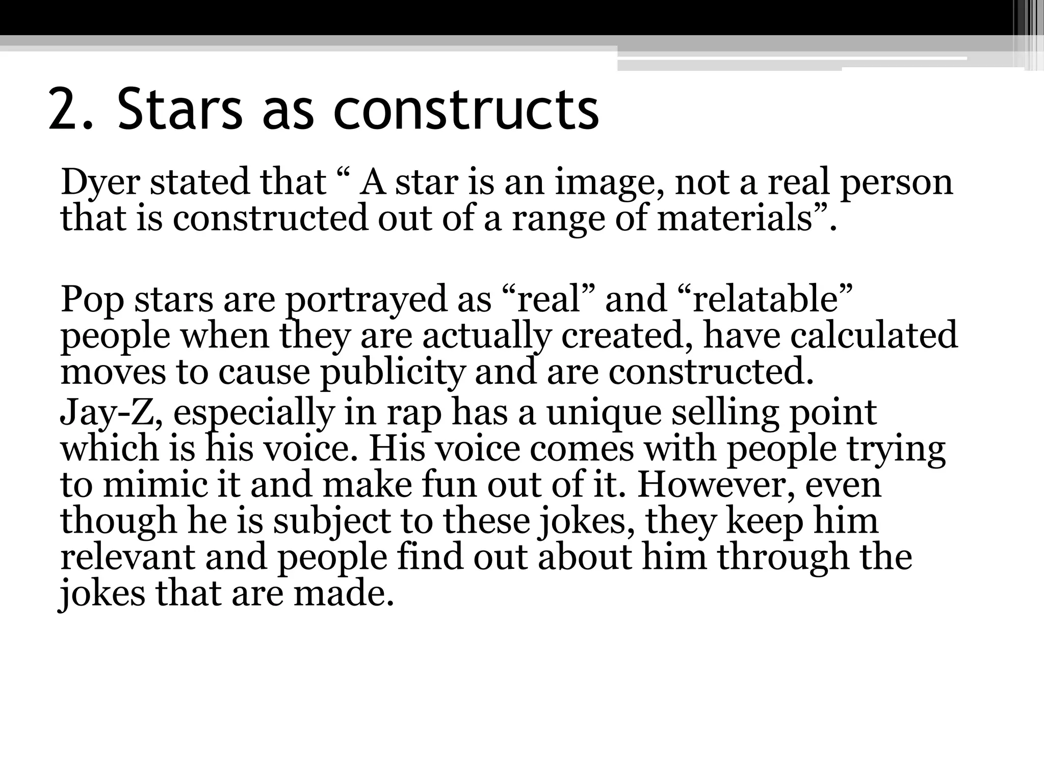 Jay z star image PPT